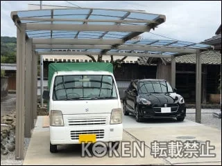 安芸市のカーポートの施工例(完成写真2)